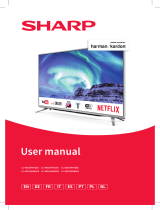 Sharp LC-49CUG8462ES Benutzerhandbuch