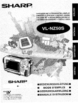 Sharp VL-NZ50S Bedienungsanleitung