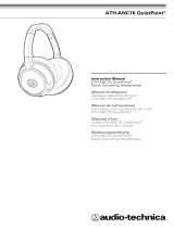 Audio-Technica Audio Technica® Noise Cancelling Headphones  Bedienungsanleitung