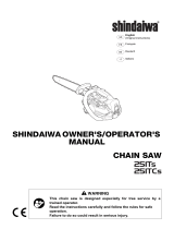 Shindaiwa 251TS Benutzerhandbuch