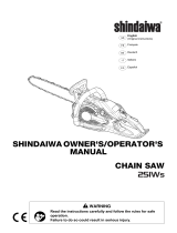 Shindaiwa 251WS Benutzerhandbuch