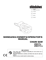 Shindaiwa 280TCS Benutzerhandbuch