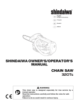 Shindaiwa 320TS Benutzerhandbuch