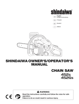 Shindaiwa 452GS Benutzerhandbuch