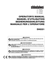 Shindaiwa DH221 Benutzerhandbuch