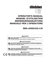 Shindaiwa SBA-AHS2422-LW Benutzerhandbuch