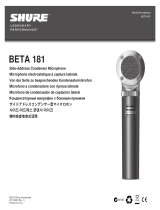 Shure BETA181 Benutzerhandbuch