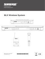 Shure BLX24R/SM58 Q25 UHF Wireless-System Benutzerhandbuch