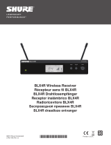 Shure BLX24R/PG58 UHF Wireless System S8 Benutzerhandbuch