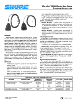 Shure Microflex MX393/O Benutzerhandbuch