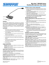 Shure MX400D Benutzerhandbuch