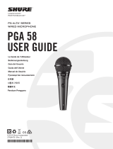 Shure PGA58 Benutzerhandbuch