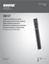 Shure SM137 Benutzerhandbuch