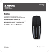 Shure SM27 Benutzerhandbuch