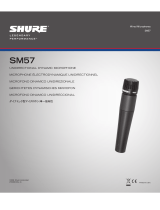 Shure SM57 Benutzerhandbuch