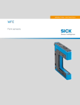 SICK WFE Fork sensors Bedienungsanleitung
