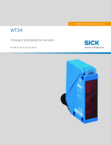 SICK WT34 Compact photoelectric sensors Bedienungsanleitung