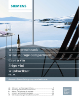Siemens Wine Cooler Benutzerhandbuch