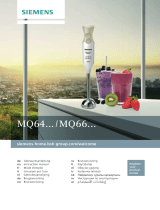 Siemens MQ64010/01 Benutzerhandbuch