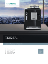 Siemens TE525F19DE/03 Benutzerhandbuch
