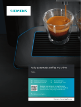 Siemens TE651209GB EQ6 Bean To Cup Coffee Machine Bedienungsanleitung
