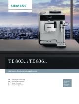 Siemens EQ. 8 series 600 Bedienungsanleitung