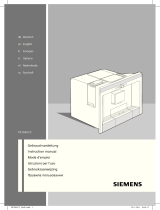 Siemens TK76K573GB Benutzerhandbuch