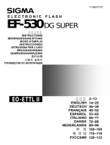 Sigma EF-530 DG SUPER EO-TTL II Benutzerhandbuch