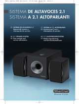 Silvercrest 2.1 Speaker System Benutzerhandbuch