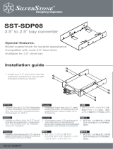 SilverStone SDP08 Bedienungsanleitung