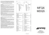 Smeg MDQ5-CR Benutzerhandbuch