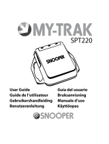 Snooper My-Trak SPT220 Benutzerhandbuch