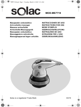 Solac ME7710 Bedienungsanleitung