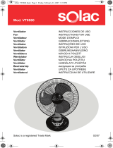 Solac VT8860 Bedienungsanleitung