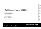 Solid State Logic MADI I/O Benutzerhandbuch