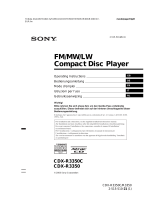 Sony CDX-R3350C Benutzerhandbuch