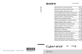 Sony Cyber Shot DSC-W510 Benutzerhandbuch