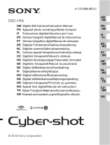 Sony Cyber-Shot DSC H55 Benutzerhandbuch