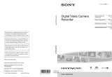 Sony DCR SX22E Bedienungsanleitung
