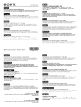 Sony DSC-TX5/B Wichtige Informationen