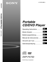 Sony DVP FX750 Benutzerhandbuch