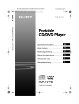 Sony dvp fx730 Bedienungsanleitung