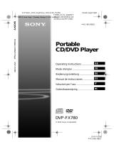 Sony DVP-FX780 Bedienungsanleitung
