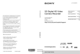 Sony HDR TD20E Bedienungsanleitung
