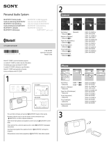 Sony XDR-DS21BT Bedienungsanleitung