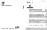 Sony Série ILCE-6000 Benutzerhandbuch