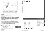 Sony kdl 40w5800 Bedienungsanleitung