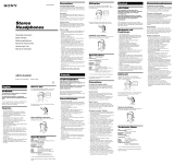 Sony MDR SA5000 Benutzerhandbuch