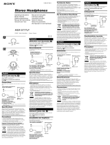 Sony MDR-D777LP Benutzerhandbuch
