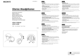 Sony DR BT22iK - Headphones - Semi-open Benutzerhandbuch